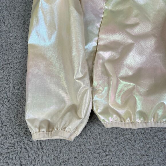 Adams State University Jacket Men XL Windbreaker Hoodie Zip Up Shiny Multicolor - Picture 4 of 16